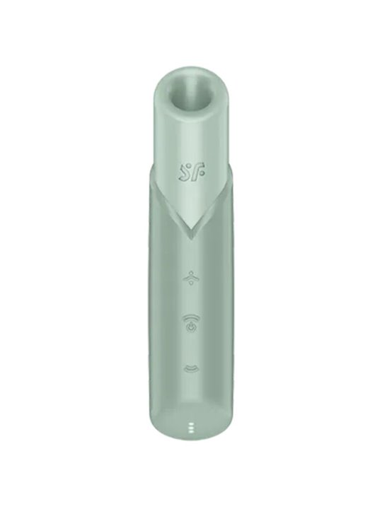 Satisfyer Naughty Kiss - Stimolatore Clitorideo Air Pulse Acquamarina