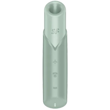 Satisfyer Naughty Kiss - Stimolatore Clitorideo Air Pulse Acquamarina