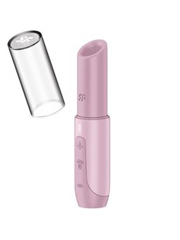 Satisfyer Secret Kiss - Stimolatore Clitorideo a Rossetto Rosa