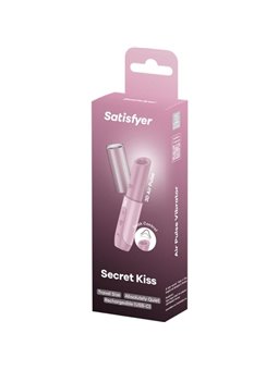 Satisfyer Secret Kiss - Stimolatore Clitorideo a Rossetto Rosa