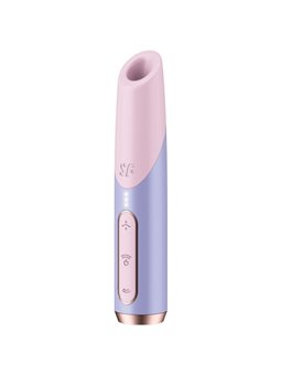 Satisfyer - Bold Kiss Wave Clitoris Stimulator Pink / Violet