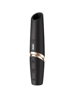Satisfyer Perfect Kiss - Mini Stimolatore Clitorideo Air Pulse Nero