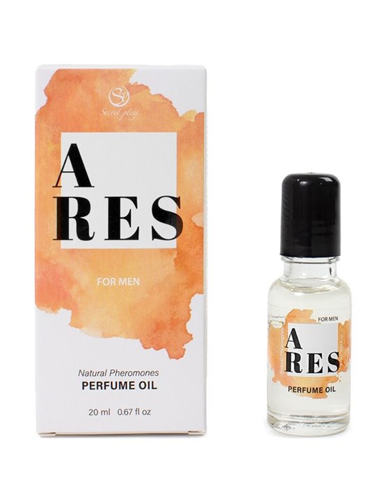 Secretplay Ares - Profumo Naturale ai Feromoni in Olio per Uomo 20 ML