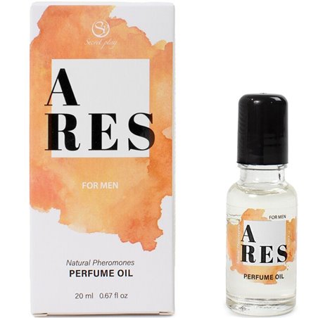 Secretplay Ares - Profumo Naturale ai Feromoni in Olio per Uomo 20 ML
