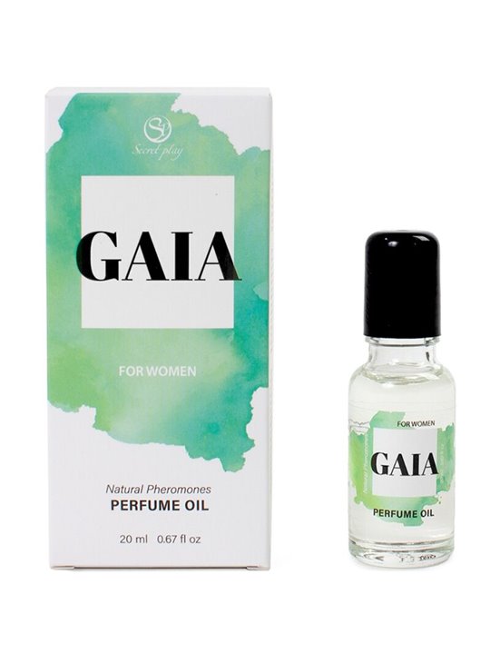 Secretplay Gaia - Profumo Naturale ai Feromoni in Olio per Donna 20 ML