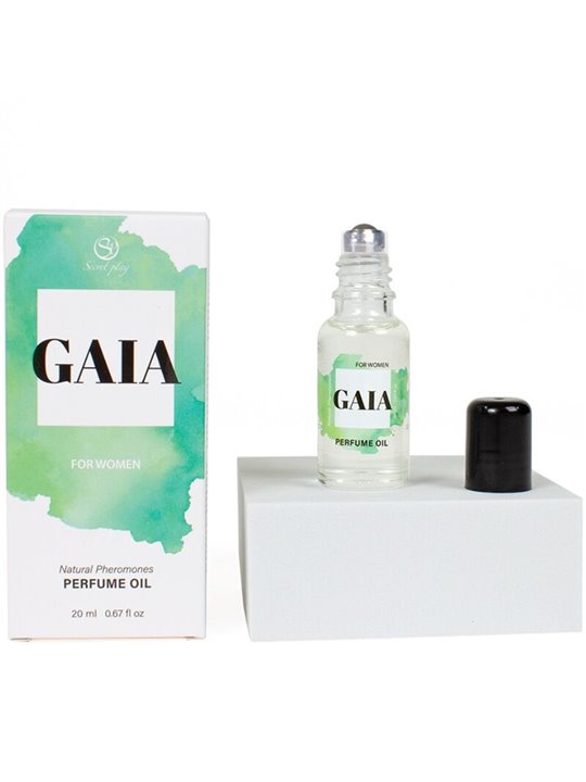 Secretplay Gaia - Profumo Naturale ai Feromoni in Olio per Donna 20 ML