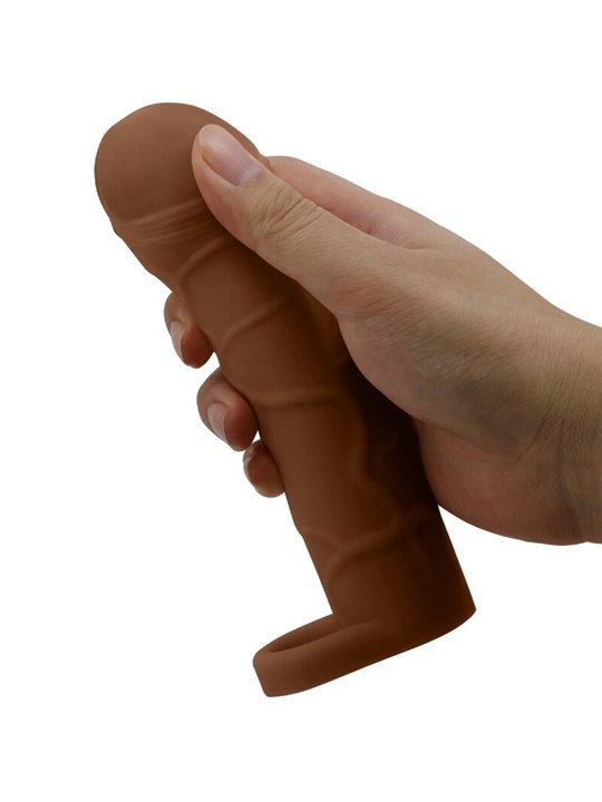 Pretty Love - Bunion Penis Sleeve With 2.5 Cm Extension Mulatto