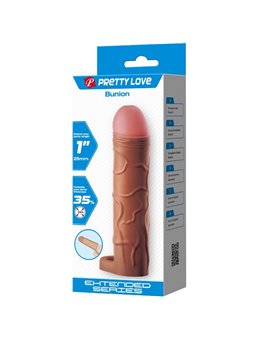 Pretty Love - Bunion Penis Sleeve With 2.5 Cm Extension Mulatto