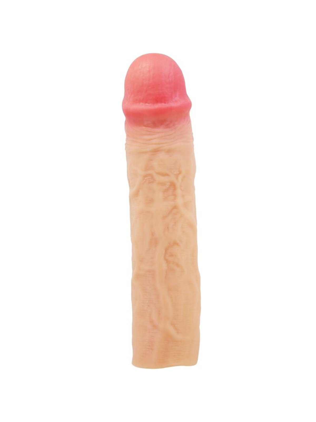 Pretty Love Derek - Guaina Fallica con Estensione da 7,6 Cm Beige