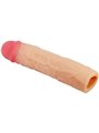Pretty Love Derek - Guaina Fallica con Estensione da 7,6 Cm Beige