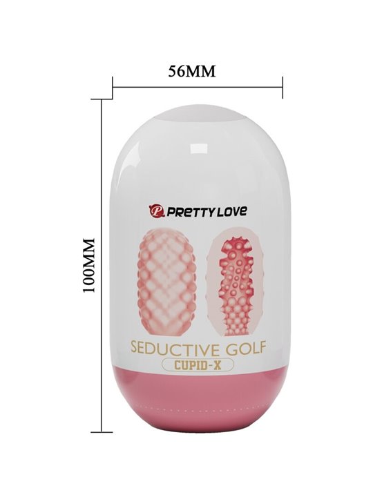 Pretty Love Cupid X - Masturbatore per Uomo in Silicone Rosa