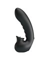 Pretty Love Hobgoblin - Vibratore da Dito con Stimolatore Clitorideo Nero