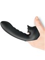 Pretty Love Hobgoblin - Vibratore da Dito con Stimolatore Clitorideo Nero