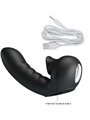 Pretty Love Hobgoblin - Vibratore da Dito con Stimolatore Clitorideo Nero