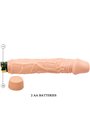 Baile Bob - Vibratore Realistico in Silicone 22,5 Cm Beige