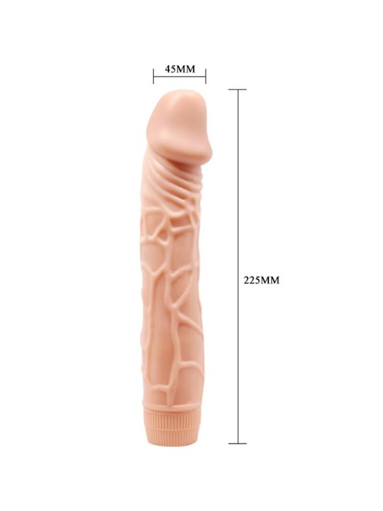 Baile Bob - Vibratore Realistico in Silicone 22,5 Cm Beige
