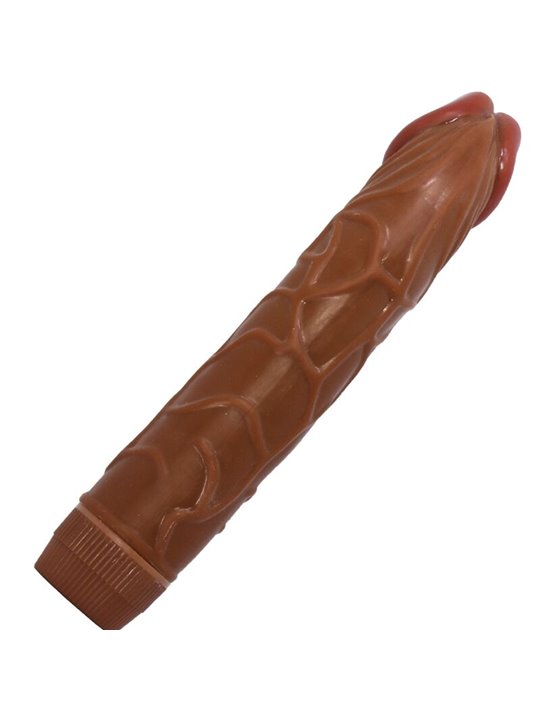 Baile - Bob Realistic Vibrator 22.5 Cm Mulatto