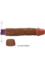 Baile - Bob Realistic Vibrator 22.5 Cm Mulatto
