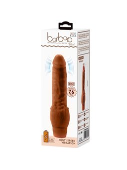 Baile Barbara - Vibratore Realistico in Silicone 19,5 Cm Mulatto