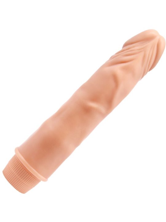 Baile Nano - Vibratore Realistico in Silicone 21 Cm Beige