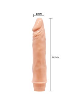 Baile - Dwarf Realistic Vibrator 21 Cm Flesh