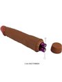 Baile Nano - Vibratore Realistico in Silicone 21 Cm Mulatto