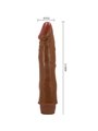 Baile Nano - Vibratore Realistico in Silicone 21 Cm Mulatto