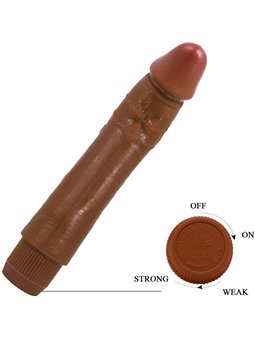 Baile - Dybbuk Realistic Vibrator 24 Cm Mulatto