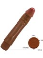 Baile - Dybbuk Realistic Vibrator 24 Cm Mulatto