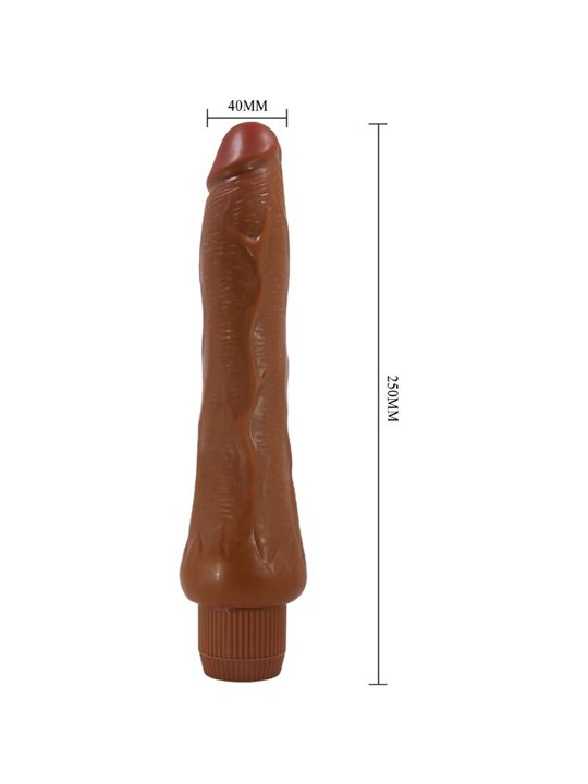 Baile - Dryad Realistic Vibrator 25 Cm Mulatto