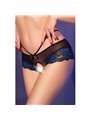 Chilirose CR 4844 - Mutandine Blu in Pizzo con Cavallo Aperto L