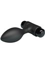 Pretty Love Vibra Butt - Plug Anale in Silicone Nero 10 Vibrazioni