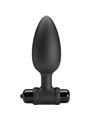 Pretty Love Vibra Butt 2 - Black Silicone Anal Plug 10 Vibrations