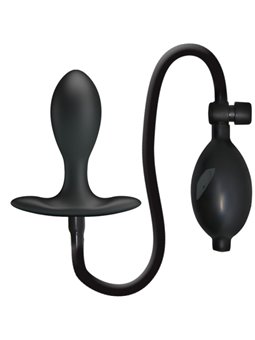 Pretty Love - Plug Anale Gonfiabile in Silicone Nero