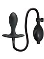 Pretty Love - Black Inflatable Silicone Anal Plug