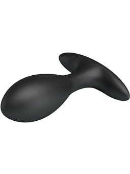 Pretty Love - Black Inflatable Silicone Anal Plug