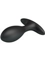 Pretty Love - Black Inflatable Silicone Anal Plug