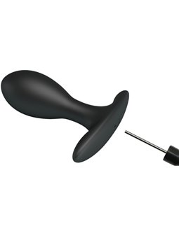 Pretty Love - Plug Anale Gonfiabile in Silicone Nero