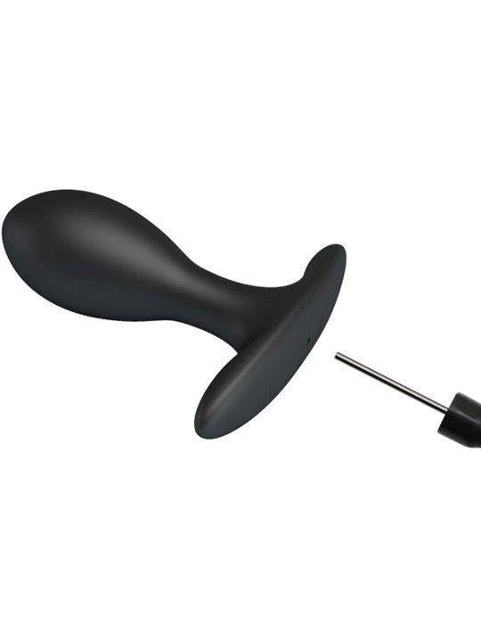 Pretty Love - Plug Anale Gonfiabile in Silicone Nero