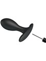 Pretty Love - Black Inflatable Silicone Anal Plug