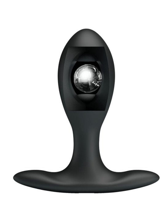 Pretty Love - Plug Anale Gonfiabile in Silicone Nero
