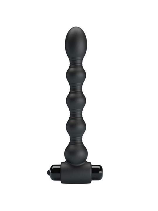 Pretty Love Lynn - Black Silicone Anal Plug 10 Vibrations