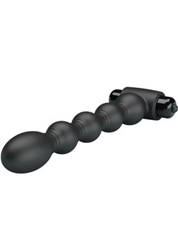 Pretty Love Lynn - Black Silicone Anal Plug 10 Vibrations