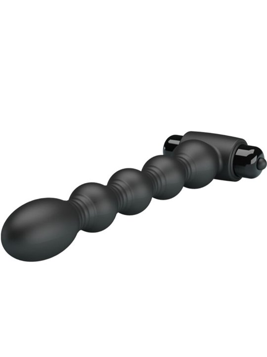 Pretty Love Lynn - Black Silicone Anal Plug 10 Vibrations