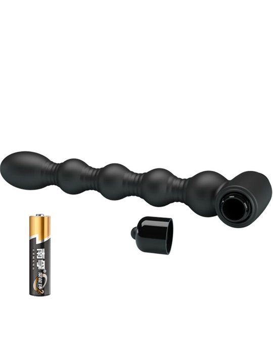 Pretty Love Lynn - Black Silicone Anal Plug 10 Vibrations