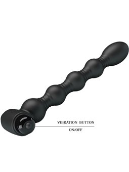 Pretty Love Lynn - Plug Anale in Silicone 10 Vibrazioni Nero