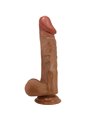Baile Buraq - Dildo Realistico con Ventosa e Testicoli 24 Cm Beige