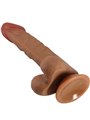 Baile Buraq - Dildo Realistico con Ventosa e Testicoli 24 Cm Beige