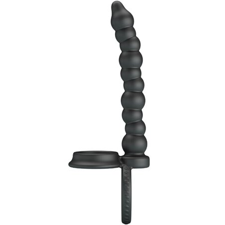 Pretty Love Dillion - Black Double Penetration Cock Ring