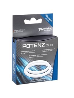 Joydivision Potenzduo - White Rings - M